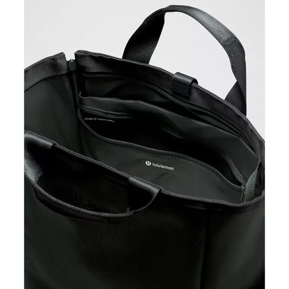 Lululemon 19L Racket Bag Rainforest Green Multi-Compartment Backpack Durable - Picture 3 of 4